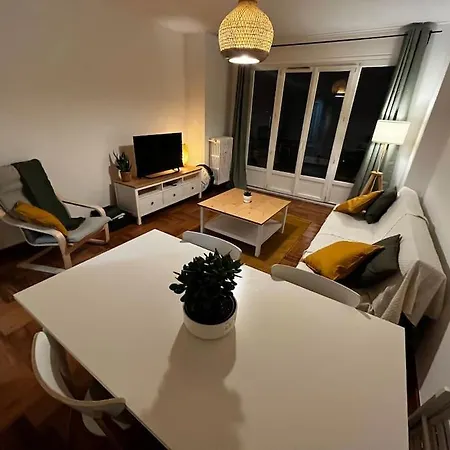 Apartment 4 Personnes - Ambiance Cosy - Proche Universites Grenoble